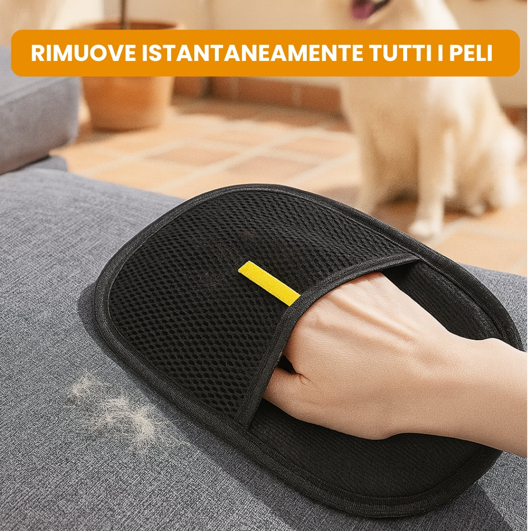 Guanto per Rimozione Peli Animali