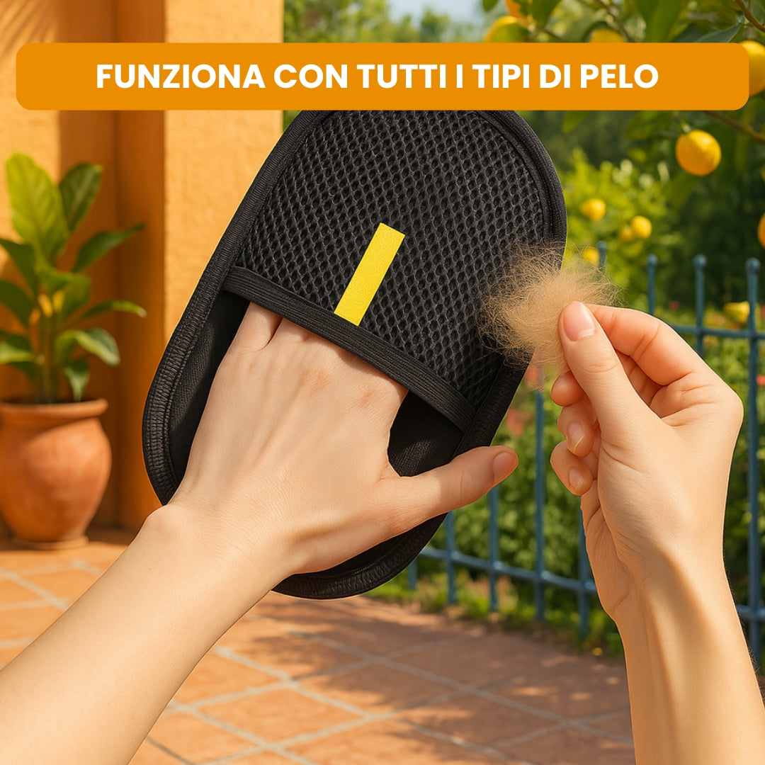 Guanto per Rimozione Peli Animali